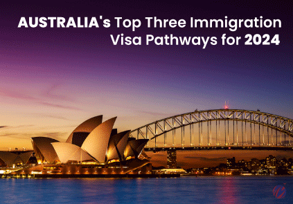 Australia's Top Three Immigration Visa Pathways for 2024.